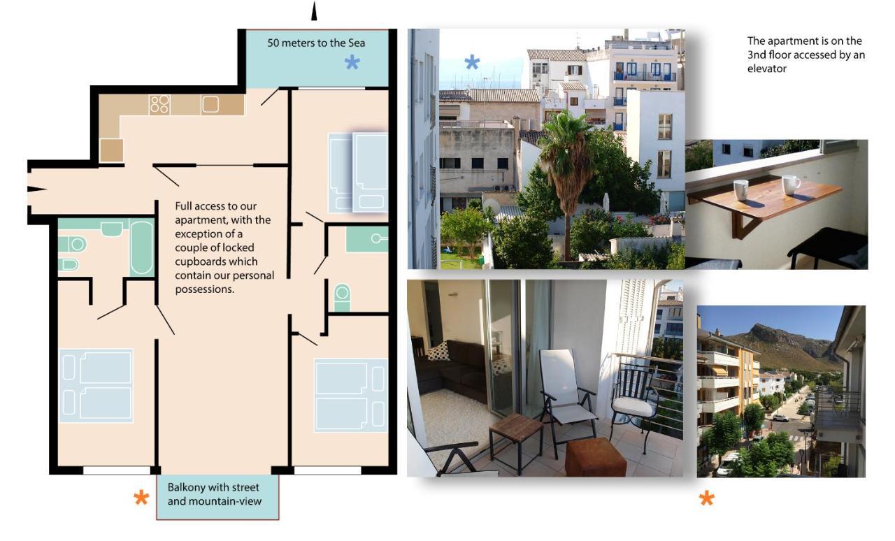 Casa Andersen Apartment Port de Pollença Ngoại thất bức ảnh